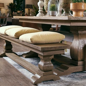 220cm Selene Dining Bench – All Rustic Brown *Display Model In-Store - image 2