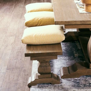 220cm Selene Dining Bench – All Rustic Brown *Display Model In-Store - image 3