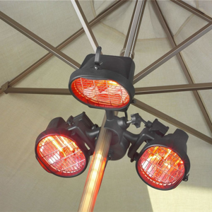 3 Head Parasol Heater - image 1
