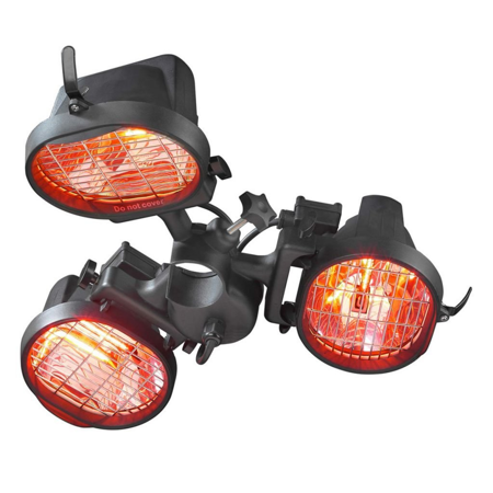 3 Head Parasol Heater - image 3