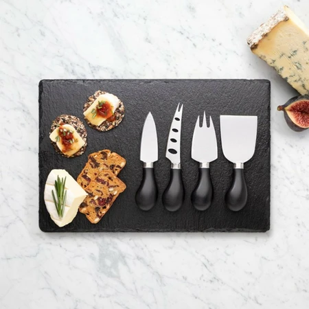 4pc Slate Cheese board set B/S - image 2