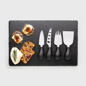 4pc Slate Cheese board set B/S - image 3