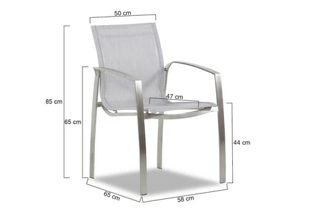 Summit stainless steel Dinning chair - image 3