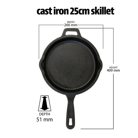 6 Piece Cast Iron Starter Kit - image 3