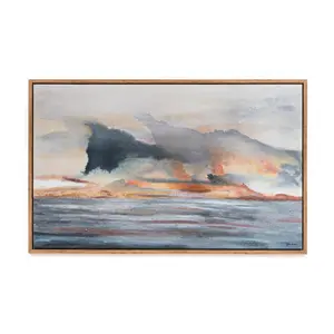Alder 122X76X4cm Blue/Grey Wall Art