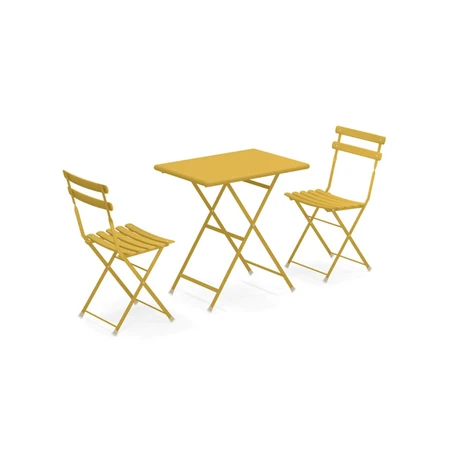 Arc En Ceil Bistro Set Yellow - image 1