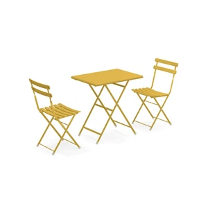 Arc En Ceil Bistro Set Yellow - image 1