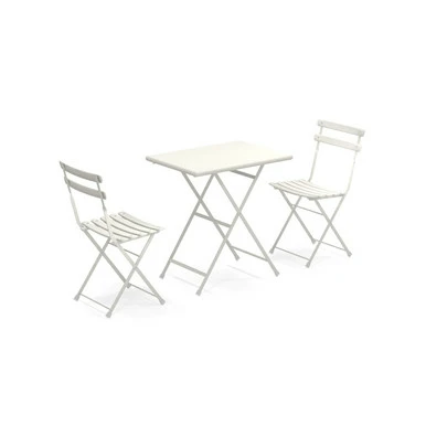 Arc En Ceil Bistro Set Yellow White - image 1