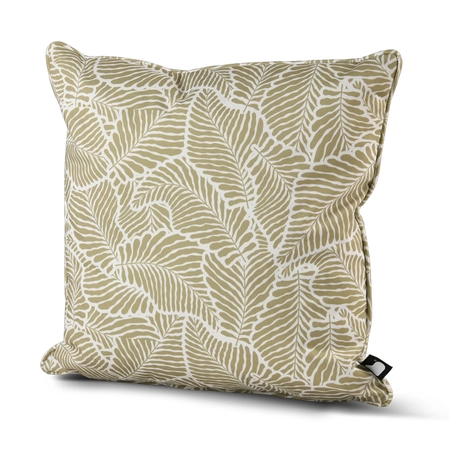 B CUSHION OASIS LEAF PISTACHE