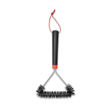 Weber 30 cm Three-Sided Grill Brush - image 1