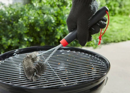 Weber 30 cm Three-Sided Grill Brush - image 2