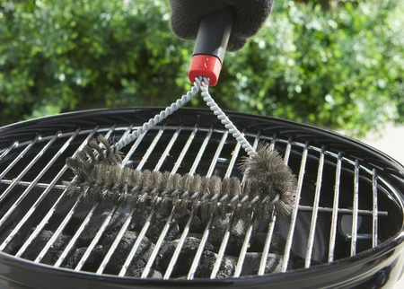 Weber 30 cm Three-Sided Grill Brush - image 4