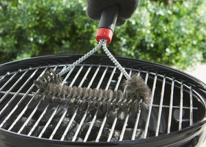 Weber 30 cm Three-Sided Grill Brush - image 4