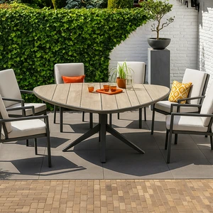 Bellagio 6 seater Dining set