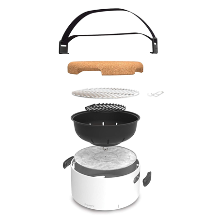 Table top BBQ White 13" - image 2