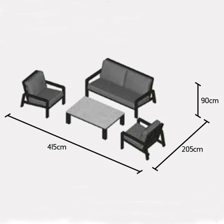 Boston Sofa, Armchair and Table - image 7