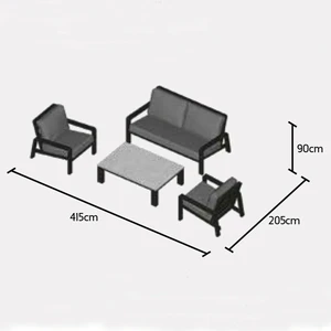 Boston Sofa, Armchair and Table - image 7