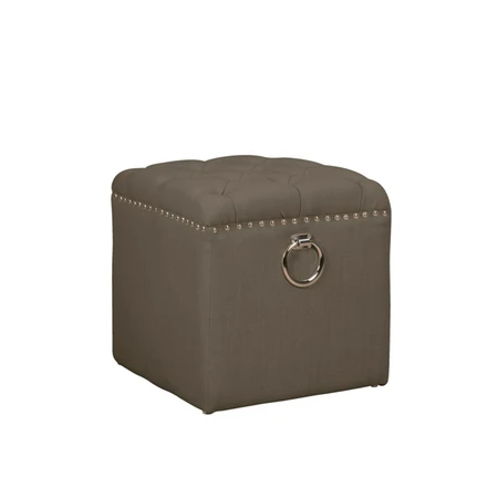 Brooke Poof Casa Taupe *Display Model In-Store