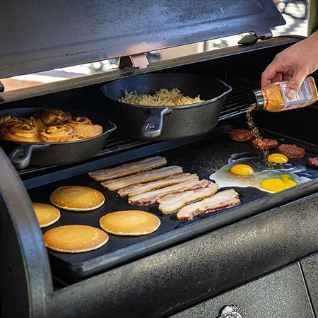 Cast Iron Griddle- 25.4 x 50.8 cm - image 2