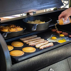 Cast Iron Griddle- 25.4 x 50.8 cm - image 2