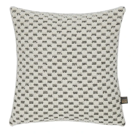 Elio 43x43cm Cushion Black/Cream - image 1
