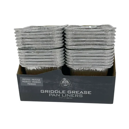 Foil Tray Liner- Ultimate Plancha 2,3,4 Burner (6 Pack)
