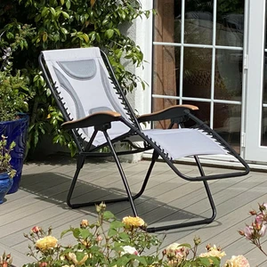 Grey Zero Gravity Relaxer Chair