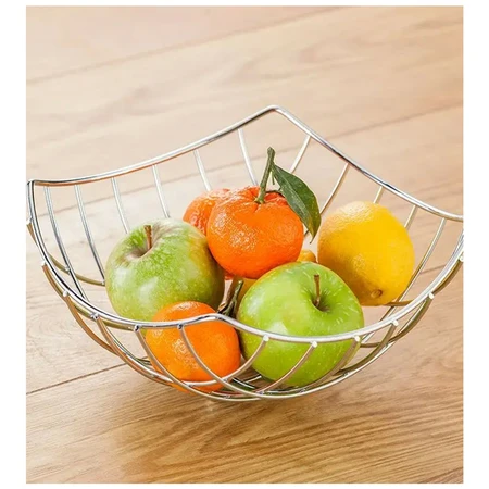 J Wire 24cm Sq Fruit Basket - image 2