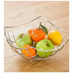 J Wire 24cm Sq Fruit Basket - image 2