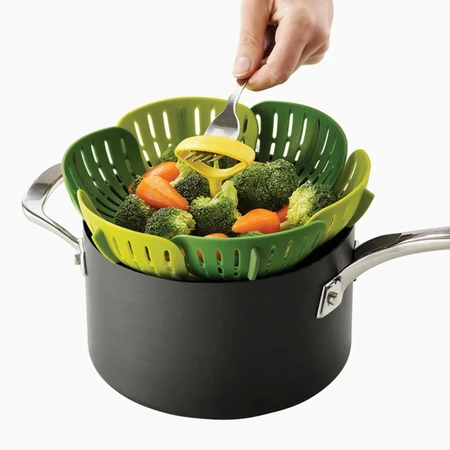 JJ BLOOM FOLDING STEAMER BASKE - image 1