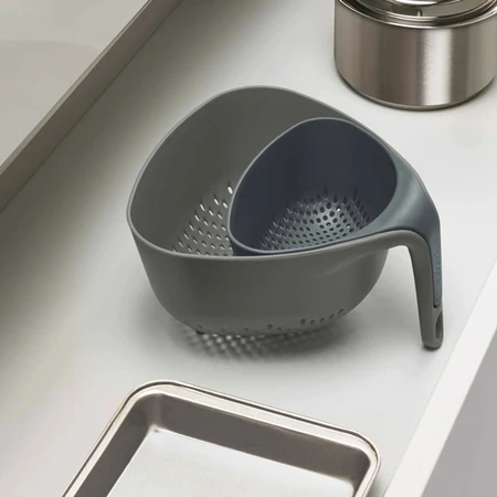 JJ NEST COLANDERS GREY - image 1