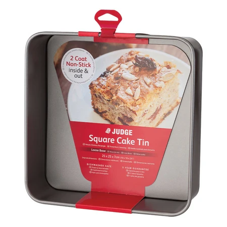 Judge 10"/25cm Square Cake Tin - image 1
