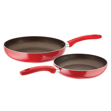 Judge Rad 2Pce Frying Pan Red - image 2