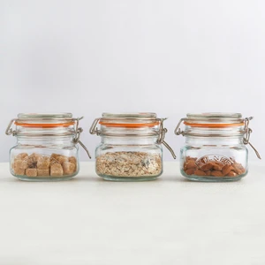 KIL CLIP TOP SQUARE JAR 0.5LT - image 3
