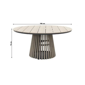 Lisbon 6 seater Dining set - image 4