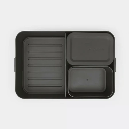 M&T Lunch Box Bento Lrg Dark G - image 4