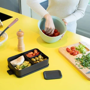 M&T Lunch Box Bento Lrg Dark G - image 6