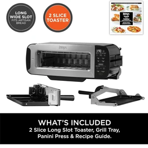 Ninja 3-in-1 Toaster, [Black] - image 3
