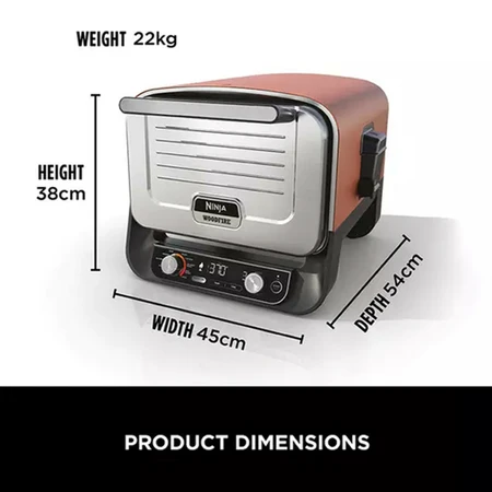 Ninja Woodfire Elec Outdoor Oven 101 - image 15