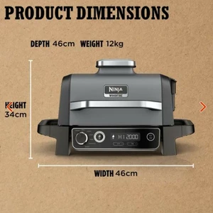 Ninja Electric BBQ Grill & Sm 701 - image 11
