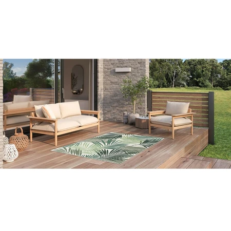 Outdoor Palm Leaf Grn 200x290 Rug - image 5