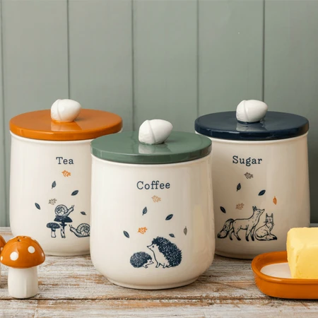 P&K WOODLAND SUGAR JAR - image 2