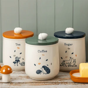 P&K WOODLAND SUGAR JAR - image 2