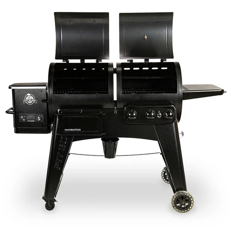 Navigator 1230 Wood Pellet and 3 Burner Gas Combo Grill - image 2