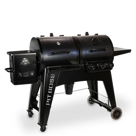 Navigator 1230 Wood Pellet and 3 Burner Gas Combo Grill - image 3