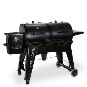 Navigator 1230 Wood Pellet and 3 Burner Gas Combo Grill - image 3