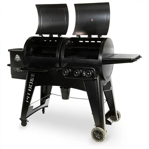Navigator 1230 Wood Pellet and 3 Burner Gas Combo Grill - image 4