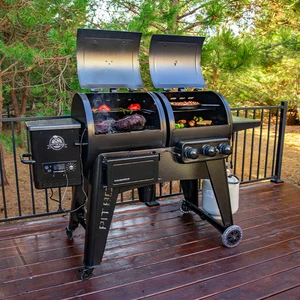 Navigator 1230 Wood Pellet and 3 Burner Gas Combo Grill - image 7