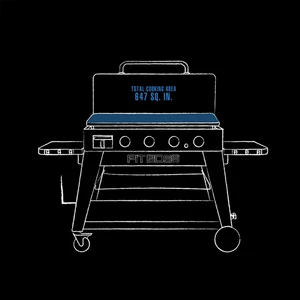 Ultimate Griddle  4 Burner with Cart - image 7