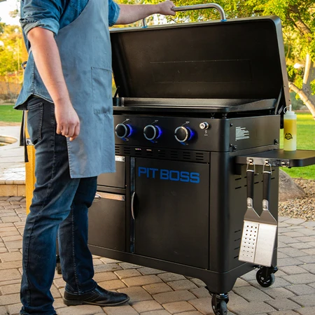 Ultimate Griddle  5 Burner with Cart - image 5